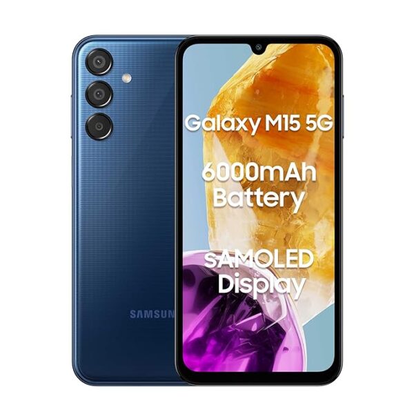 Samsung Galaxy M15 5G topaz blue