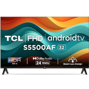 TCL 32 inches Full HD Smart LED Google TV (32S5500) - Metallic Bezel-Less S Series-1