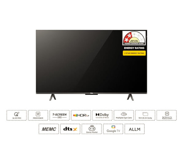 TCL 43 inch 4K Ultra HD Smart QLED Google TV