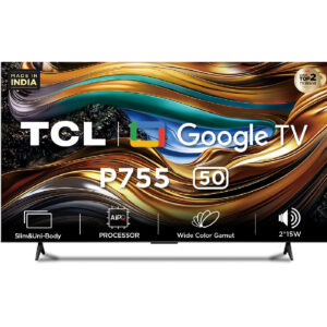 TCL 50 inch Ultra HD 4K Google TV (50P755) Hands Free Voice Control Game Master