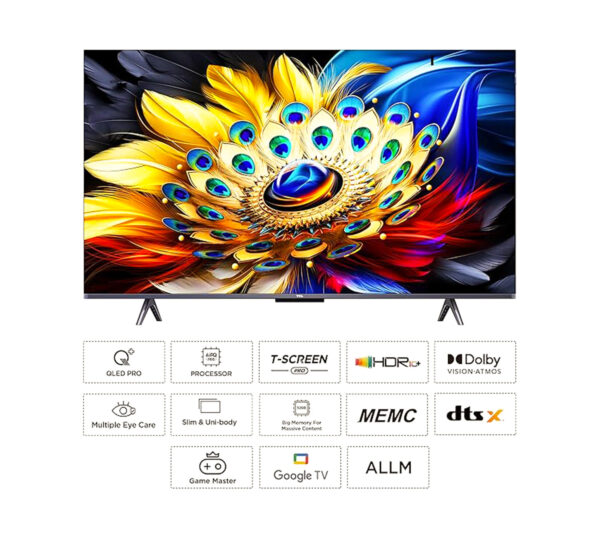 TCL 85 inch 4K Ultra HD Smart QLED Google TV