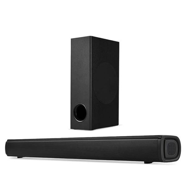 TCL S332W 2.1 CH 200W Soundbar with Wired Subwoofer – Ultimate Home Audio Experience with Bluetooth HDMI(ARC) Coaxial AUX USB and amp Remote Control