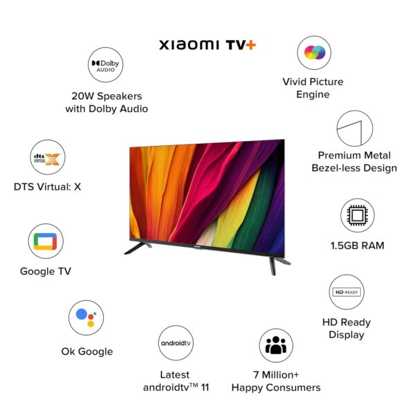 MI 43 inch A Series Full HD Smart Google LED TVFeature