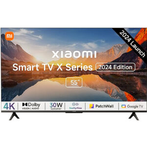 MI 55 inch X Series 4K LED Smart Google TV (L55MA-AIN) Control The TV With Your Voice Commands