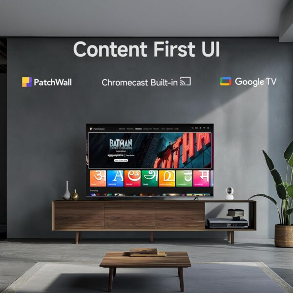 MI 65 inch X Pro QLED Series Smart Google TV Content First UI