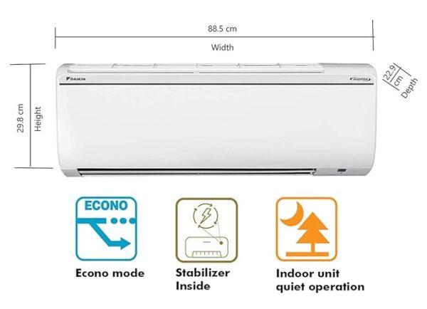 Daikin ftkl60 features