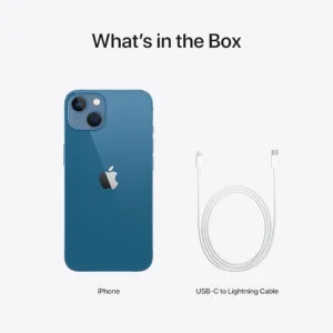 Iphone 13 Blue Phone Box