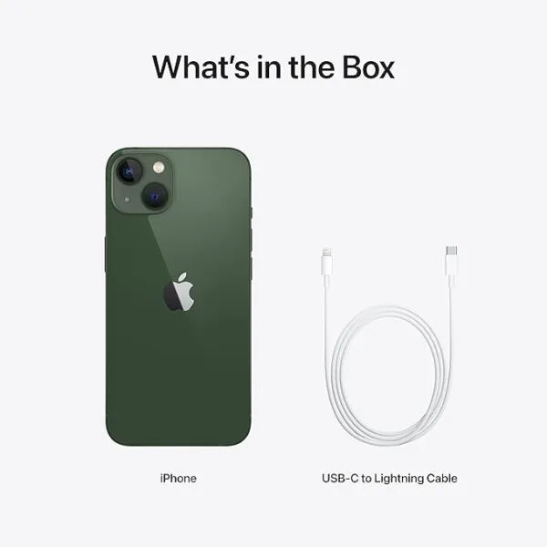 Iphone 13 Green Phone Box