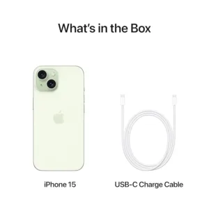 Iphone 15 Green SmartPhone Box