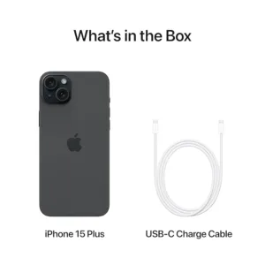 Iphone 15 Plus Black SmartPhone Box