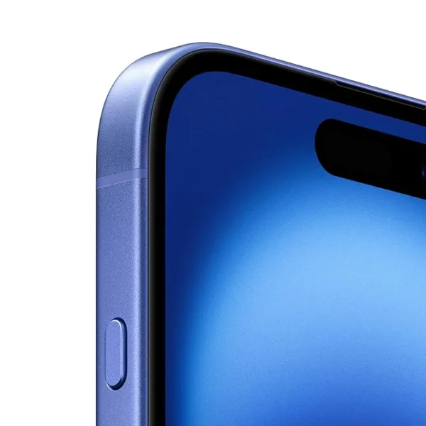 iPhone 16 Blue Phone Edge