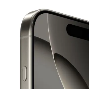 iPhone 16 Pro Natural Titanium Phone Edge