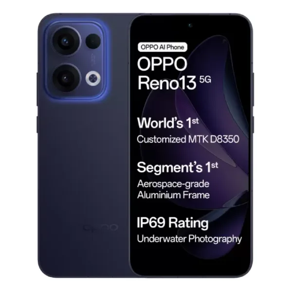 OPPO_Reno13_Blue_Smartphone