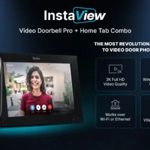 Qubo Video Doorbell PRO INSTAVIEW Look