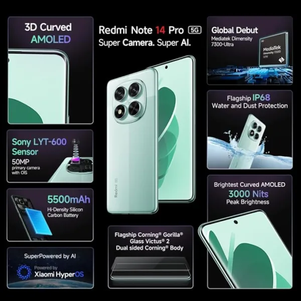 Redmi_14Pro_5G_IvyGreen_Smartphone_Features