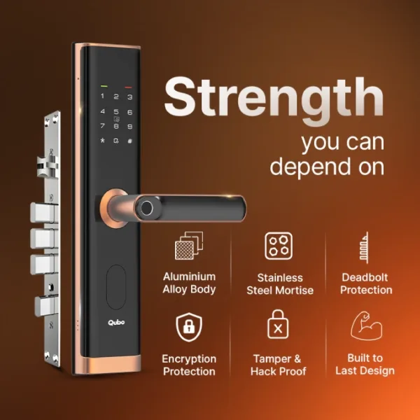 smart doorlock Nova Copper Strength