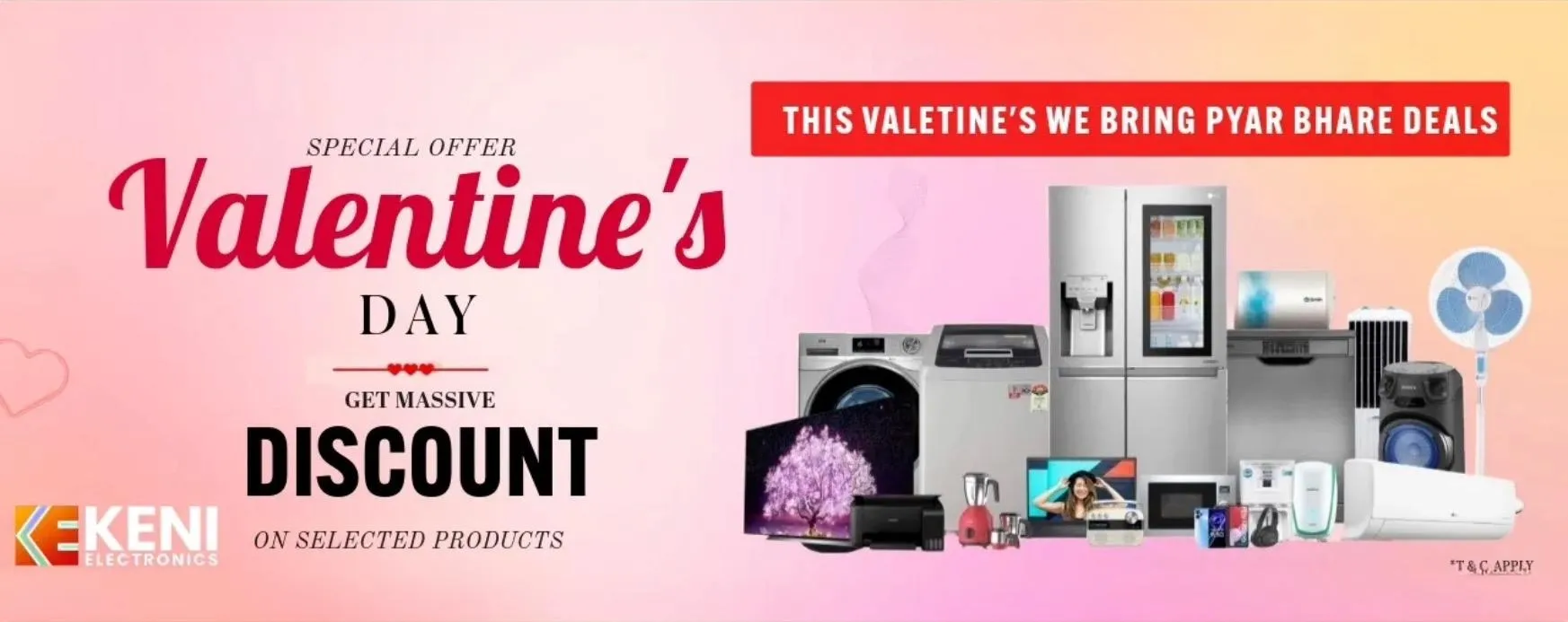 valintine deal 2 Keni Electronics