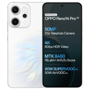 Oppo Reno 14 Pro White Smartphone