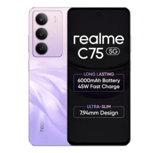 Realme C75 5G –  6000mAh Battery | 120Hz Display |  Dimensity 6300 | Android 15