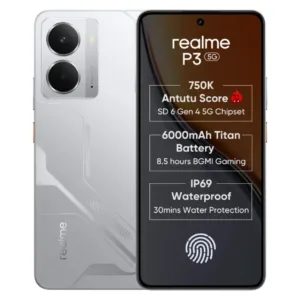 Realme P3 5G - 6.67″ FHD+ AMOLED | 120Hz | Snapdragon 6 Gen 4 | 6000mAh | 80W.