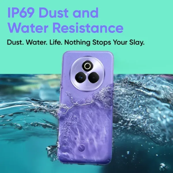 Realme P3 Pro Galaxy Purple Smartphone IP69 Rating