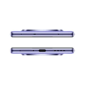 Realme P3 Pro Galaxy Purple Smartphone Top and Bottom View