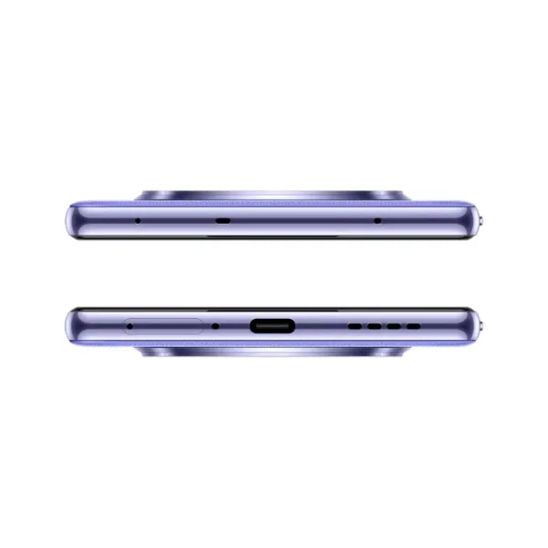 Realme P3 Pro Galaxy Purple Smartphone Top and Bottom View