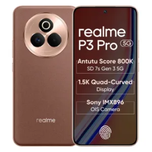 Realme P3 Pro Saturn Brown Smartphone Front