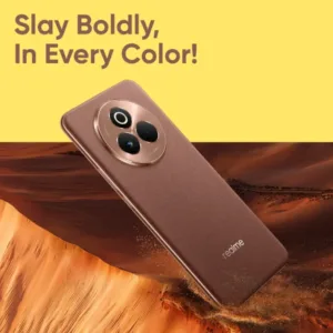 Realme P3 Pro Saturn Brown Smartphone Bold Color Finish