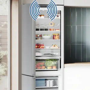 Bosch FF KGN56LB42I Black Refrigerator Alaram