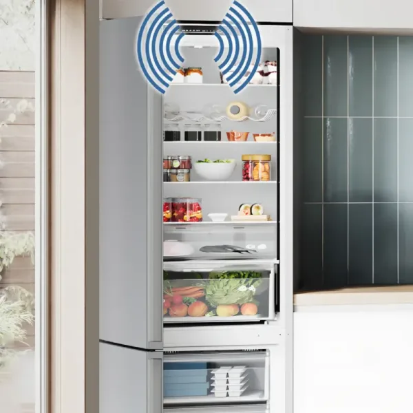 Bosch FF KGN56LB42I Black Refrigerator Alaram