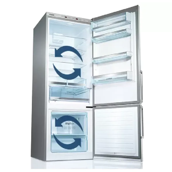 Bosch FF KGN56LB42I Black Refrigerator Faster Cooling