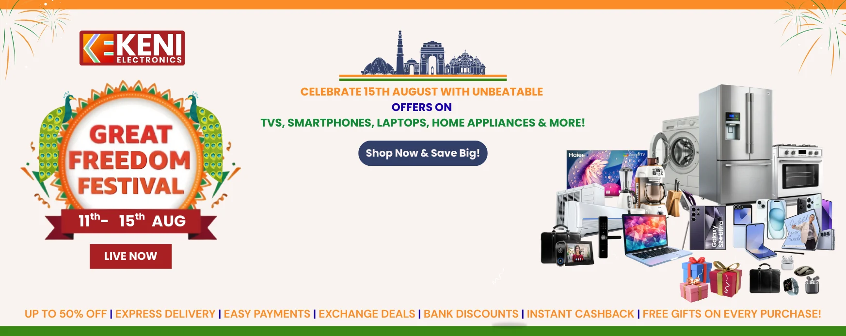 Independence day Offer Keni Electronics 2025