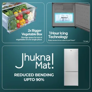 Haier HRB 3502BS P Refrigerator Jhukna Mat Keni Electronics