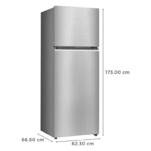 Haier HRF-4083BIS-P 358L 3 Star Frost Free Double Door Refrigerator Dimention