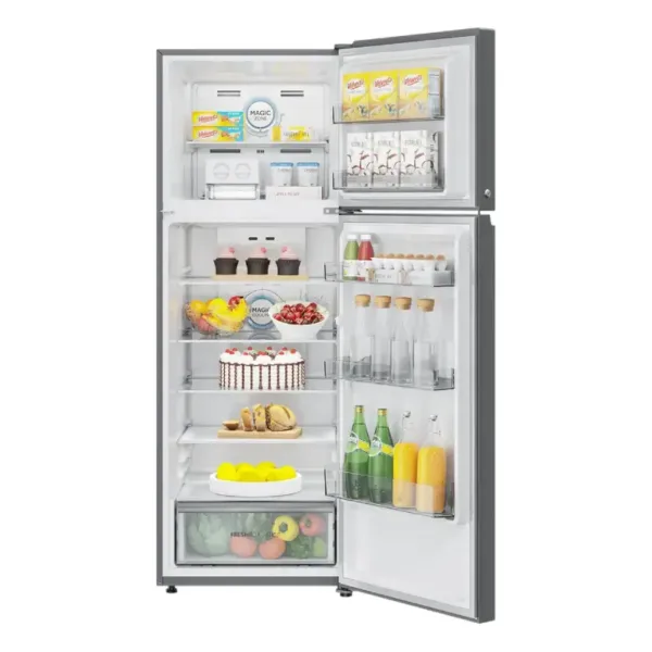 Haier HRF-4083BIS-P 358L 3 Star Frost Free Double Door Refrigerator Placements of Items