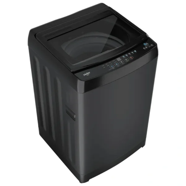 Haier HWM105-316BK 10.5 Kg 5 Star Top Load Washing Machine Full View
