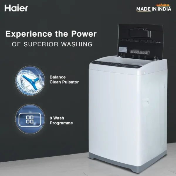 Haier HWM65-1269DB 6.5 Kg 5 Star Washing Machine Featutres