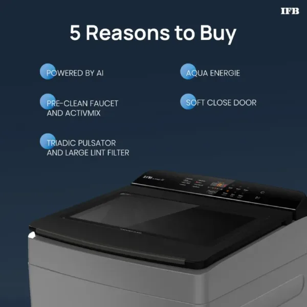 IFB TL701AG1 7 Kg 5 Star Top Load Washing Machine 5 Reasons To Buy