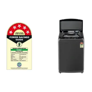 LG T70AJMB1Z ABMQEIL 7Kg 5Star Washing Machine Star Rating