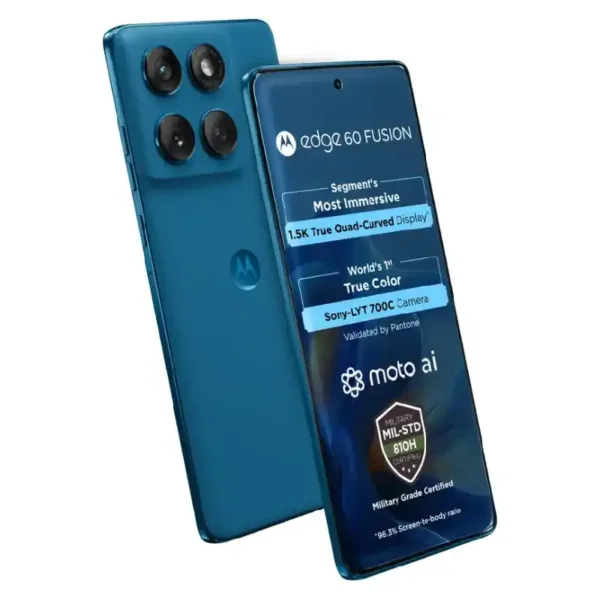 Motorola Edge 60 Fusion 5G PANTONE Mykonos Blue Smartphone