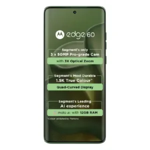 Motorola Edge 60 5G Pantone Shamrock SmartPhone Display
