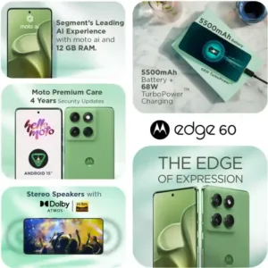 Motorola Edge 60 5G SmartPhone Feature