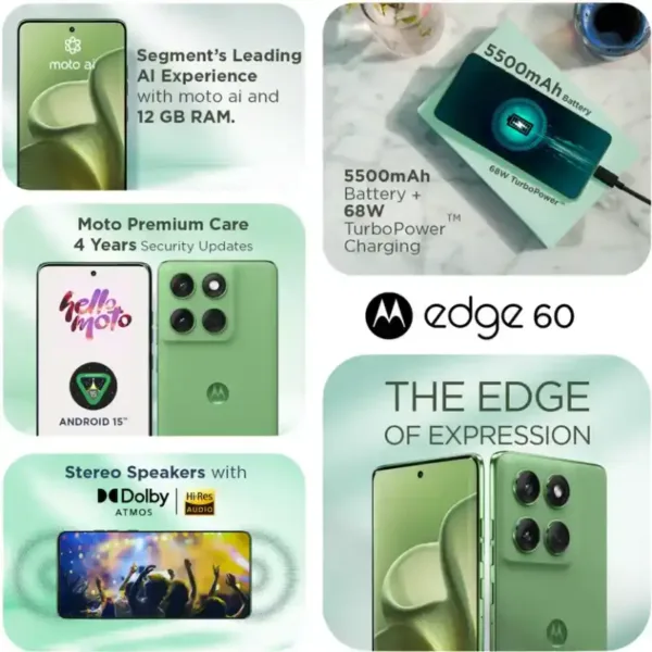 Motorola Edge 60 5G SmartPhone Feature