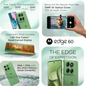 Motorola Edge 60 5G SmartPhone Features