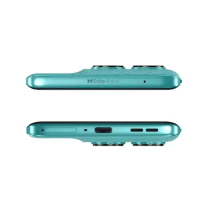 Motorola Edge 60 Fusion 5G Amazonite Smartphone Top Bottom View