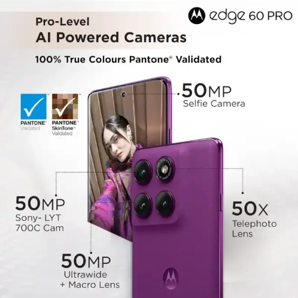 Motorola Edge 60 Pro 5G SmartPhone Camera Keni Electronics