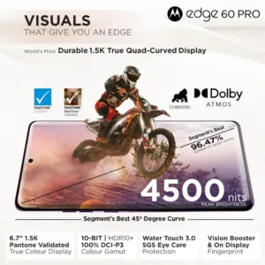 Motorola Edge 60 Pro 5G SmartPhone Display Keni Electronics
