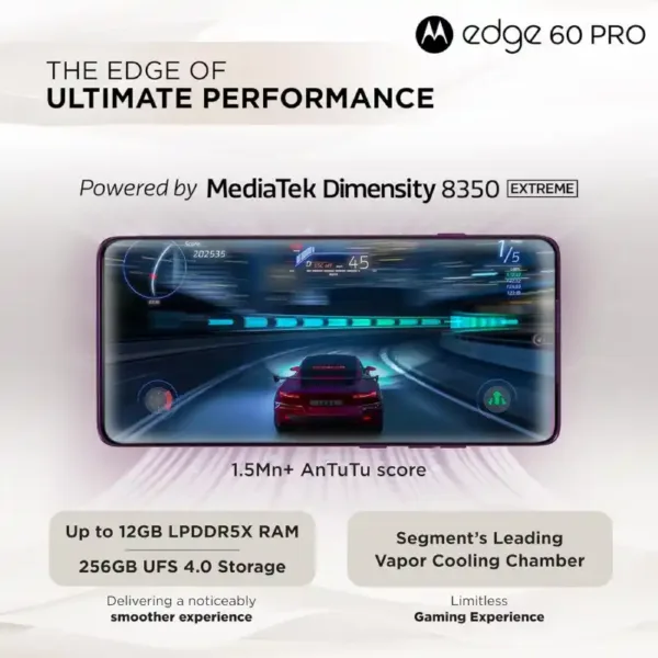 Motorola Edge 60 Pro 5G SmartPhone Processor Keni Electronics