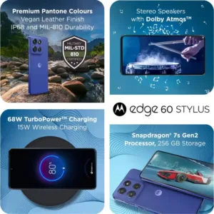 Motorola Edge 60 Stylus SmartPhone Features